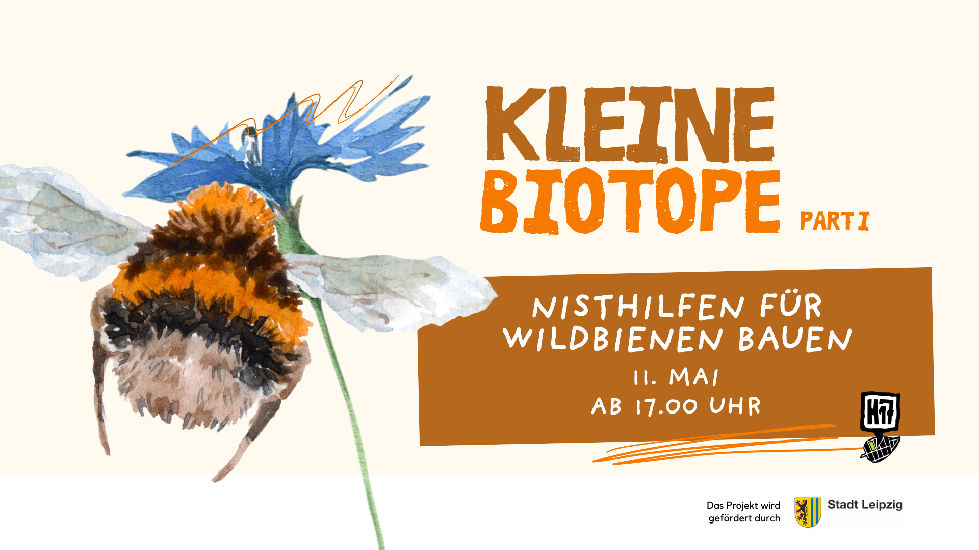 Du betrachtest gerade Workshop Kleine Biotope I: Bienensteine und Bienendosen bauen