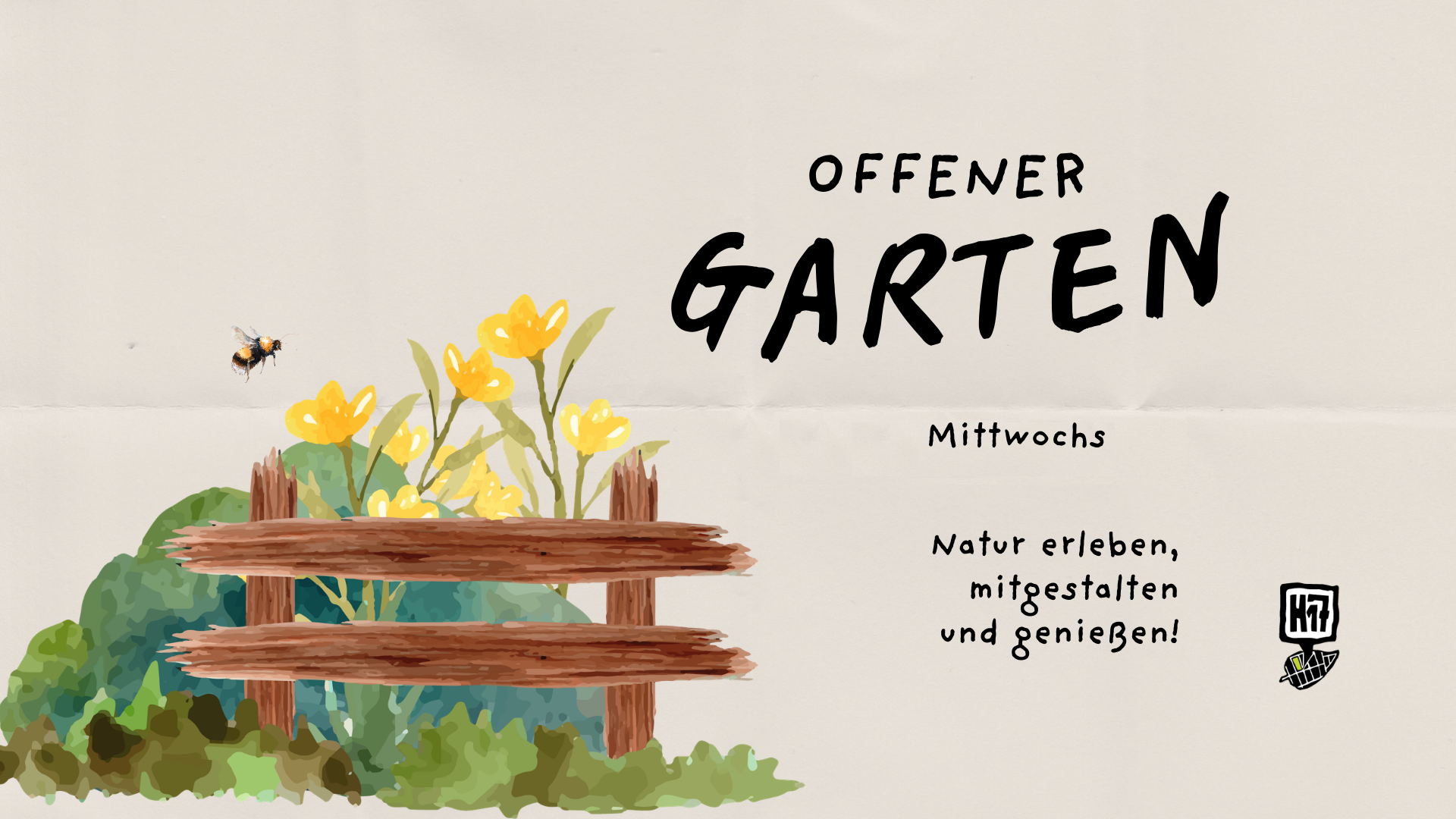 Du betrachtest gerade Öffnungszeit: Offener Garten
